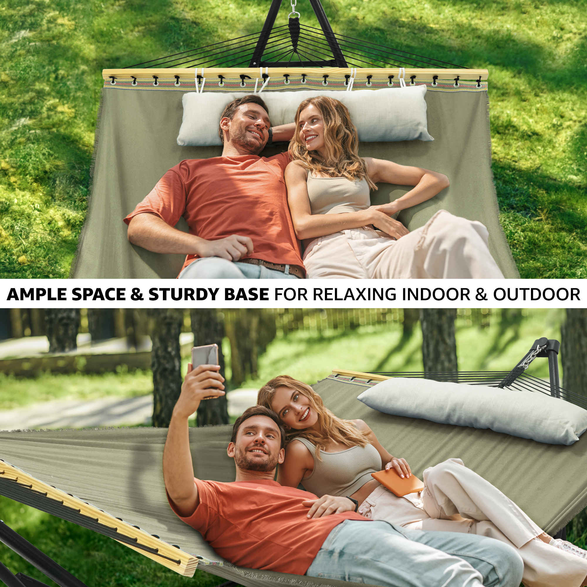 Canvas Hammock Stand