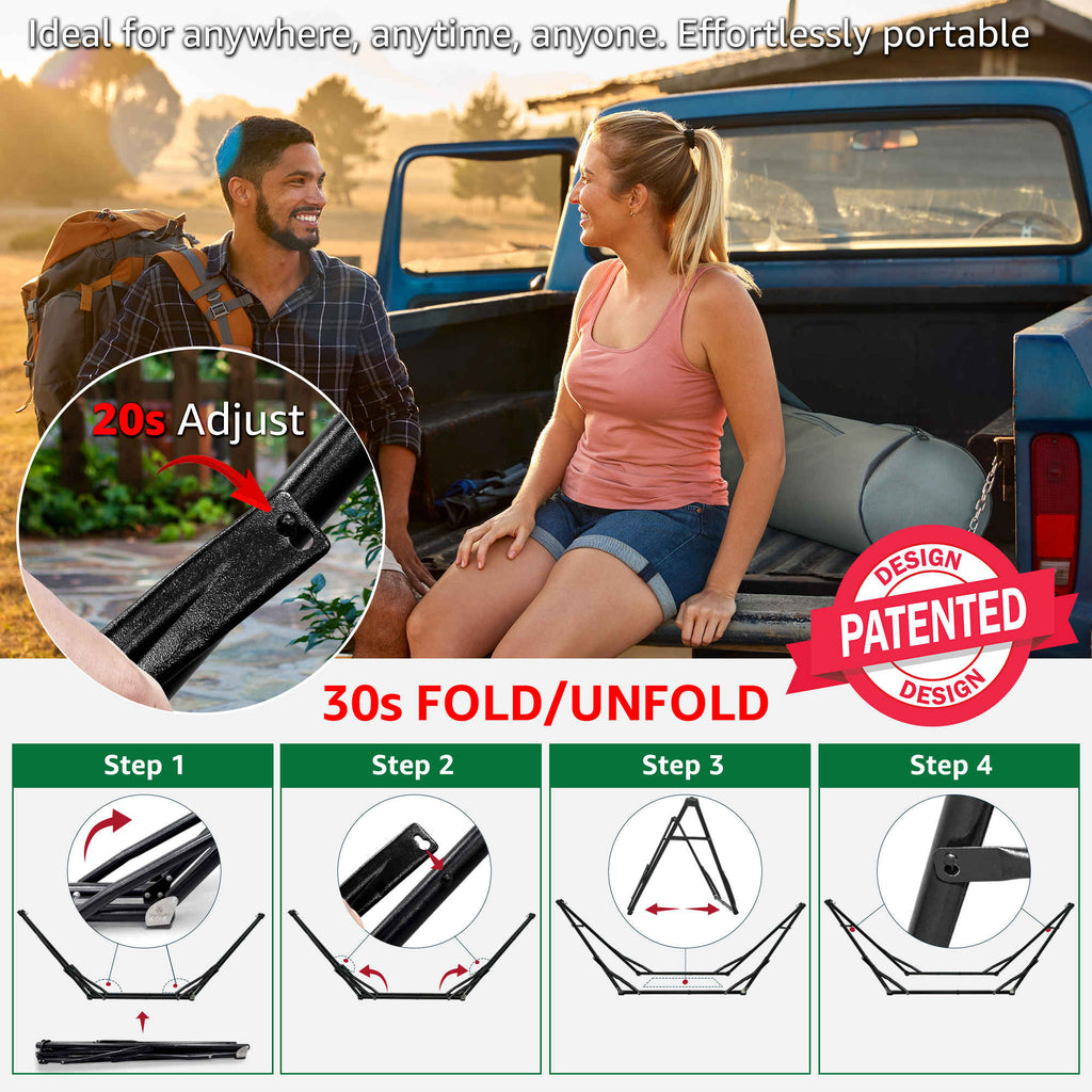 Canvas Hammock Stand