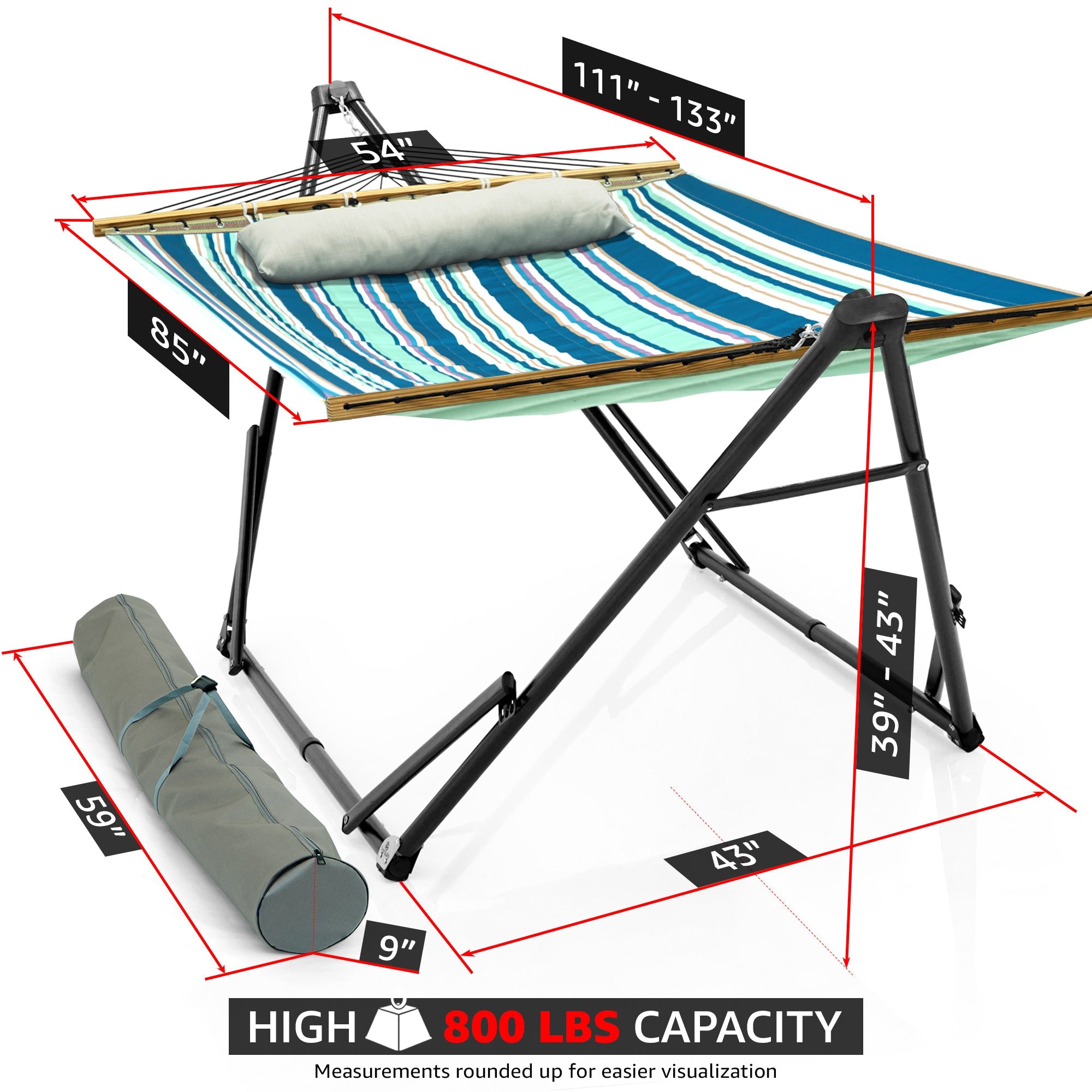 Canvas Hammock Stand