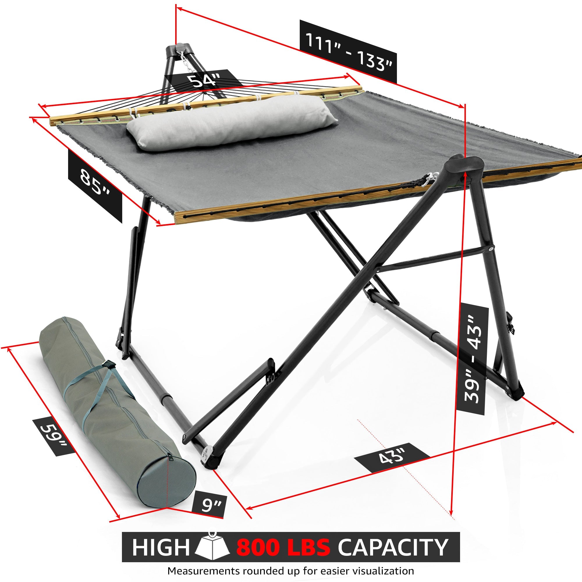 Canvas Hammock Stand