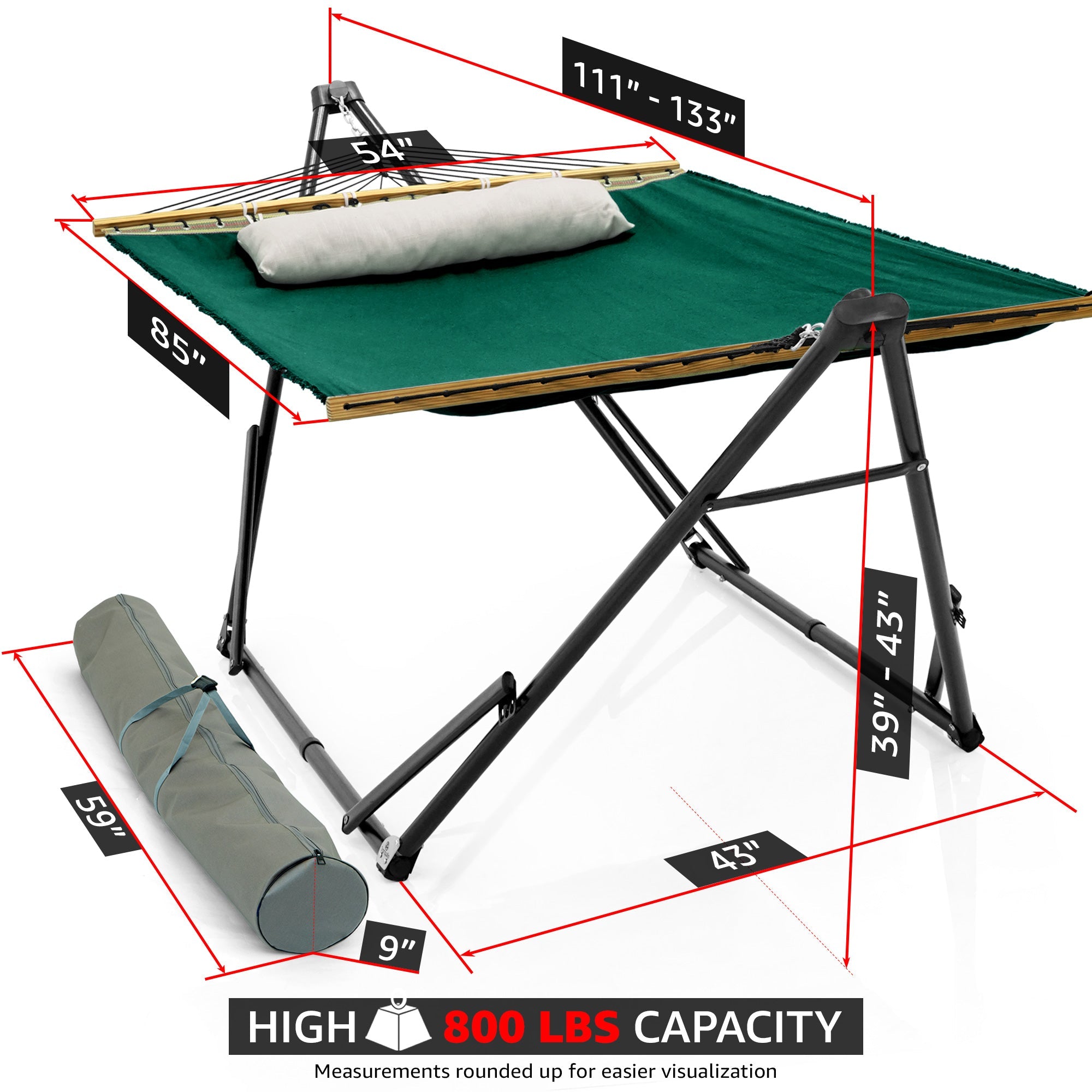 Canvas Hammock Stand