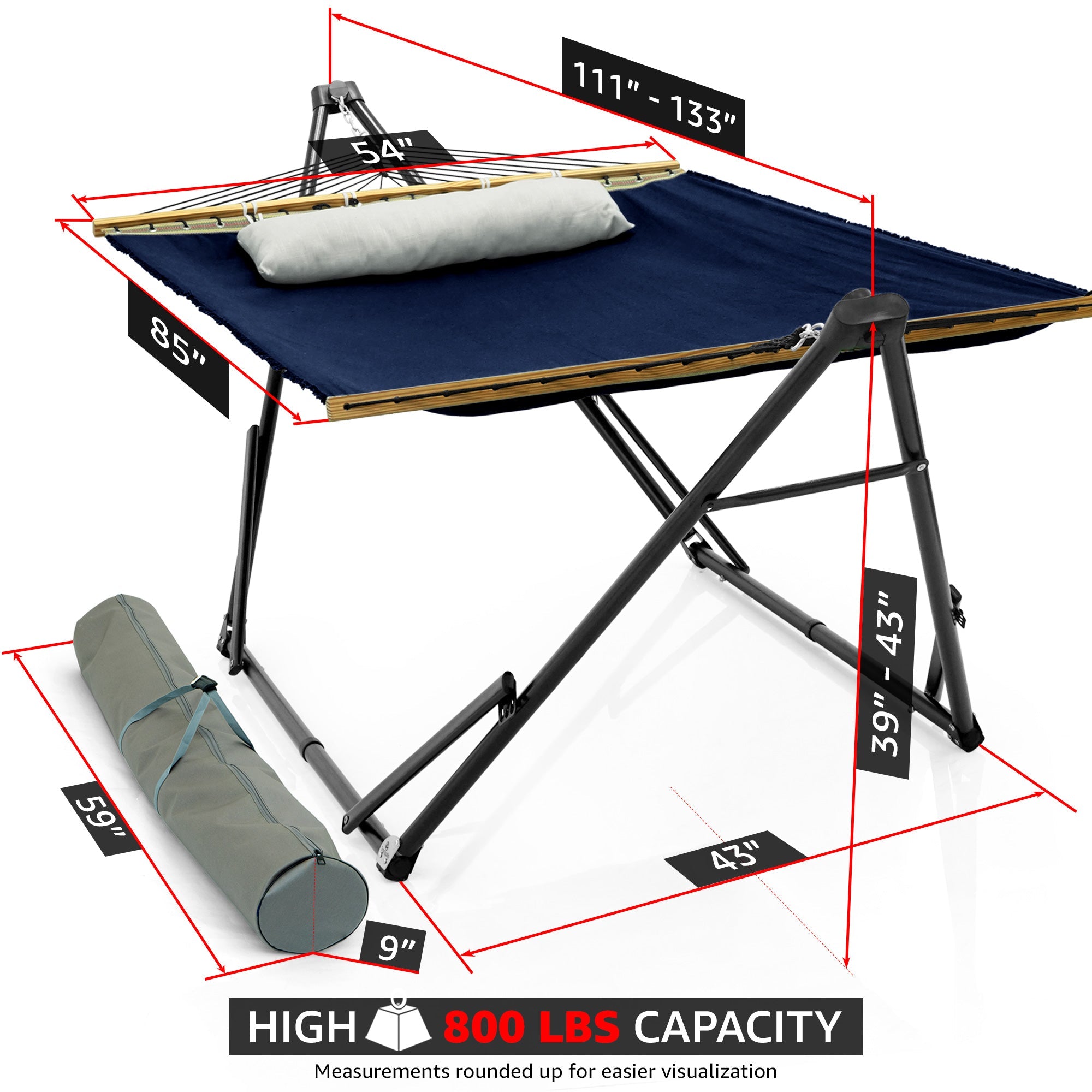 Canvas Hammock Stand