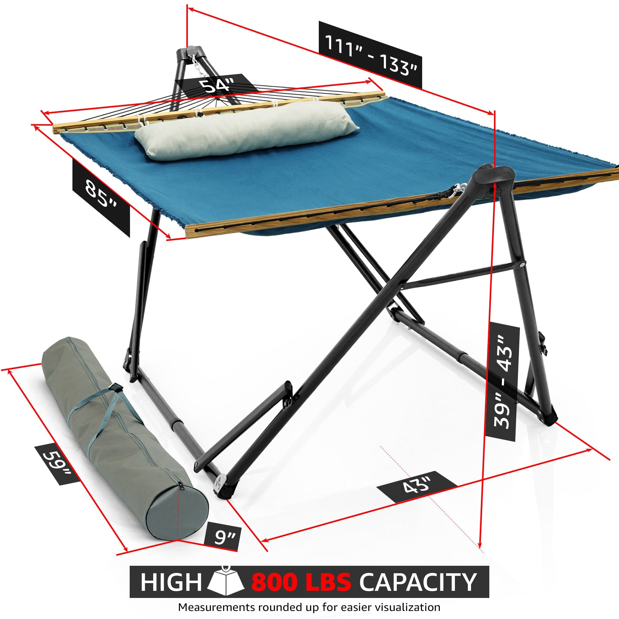 Canvas Hammock Stand