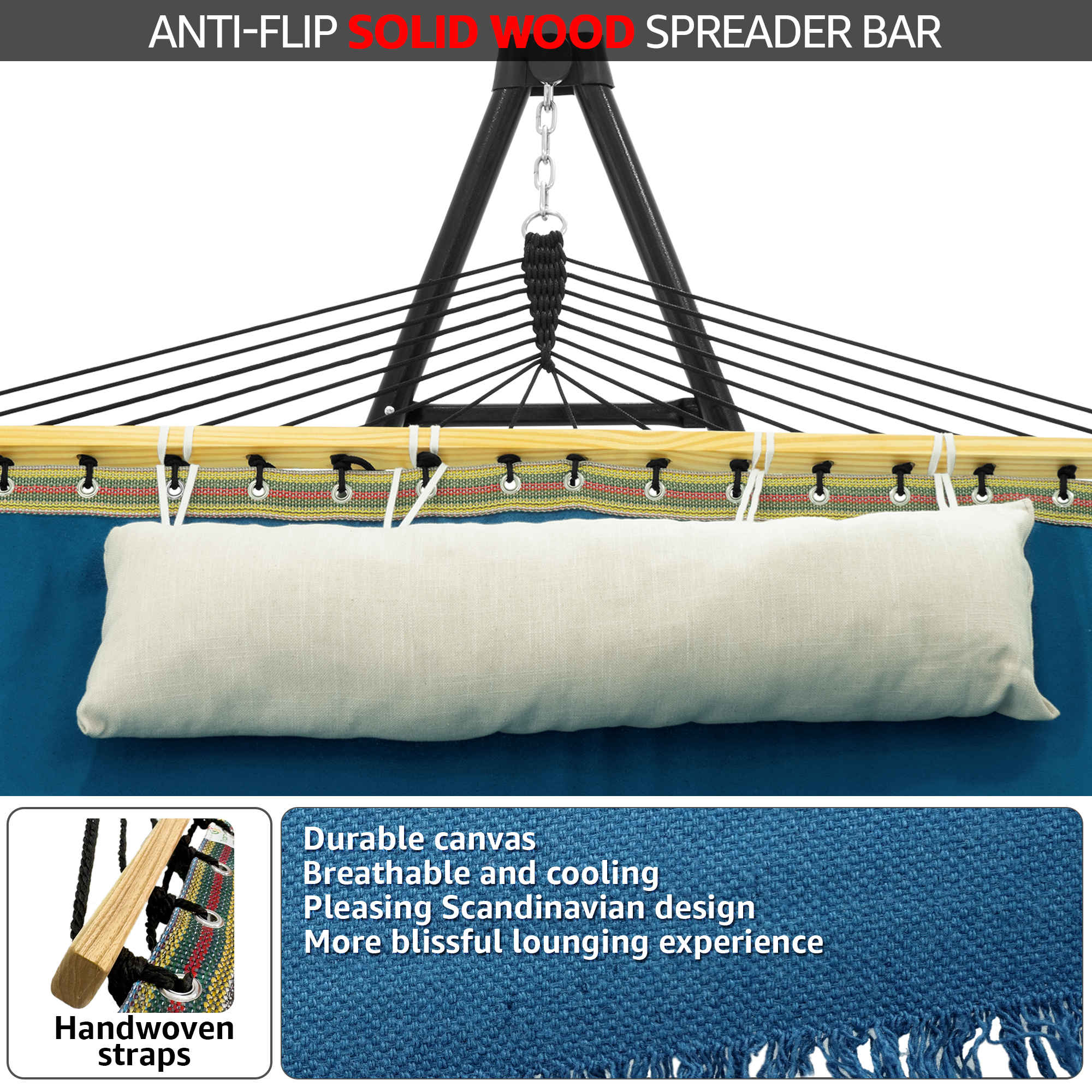 Canvas Hammock Stand