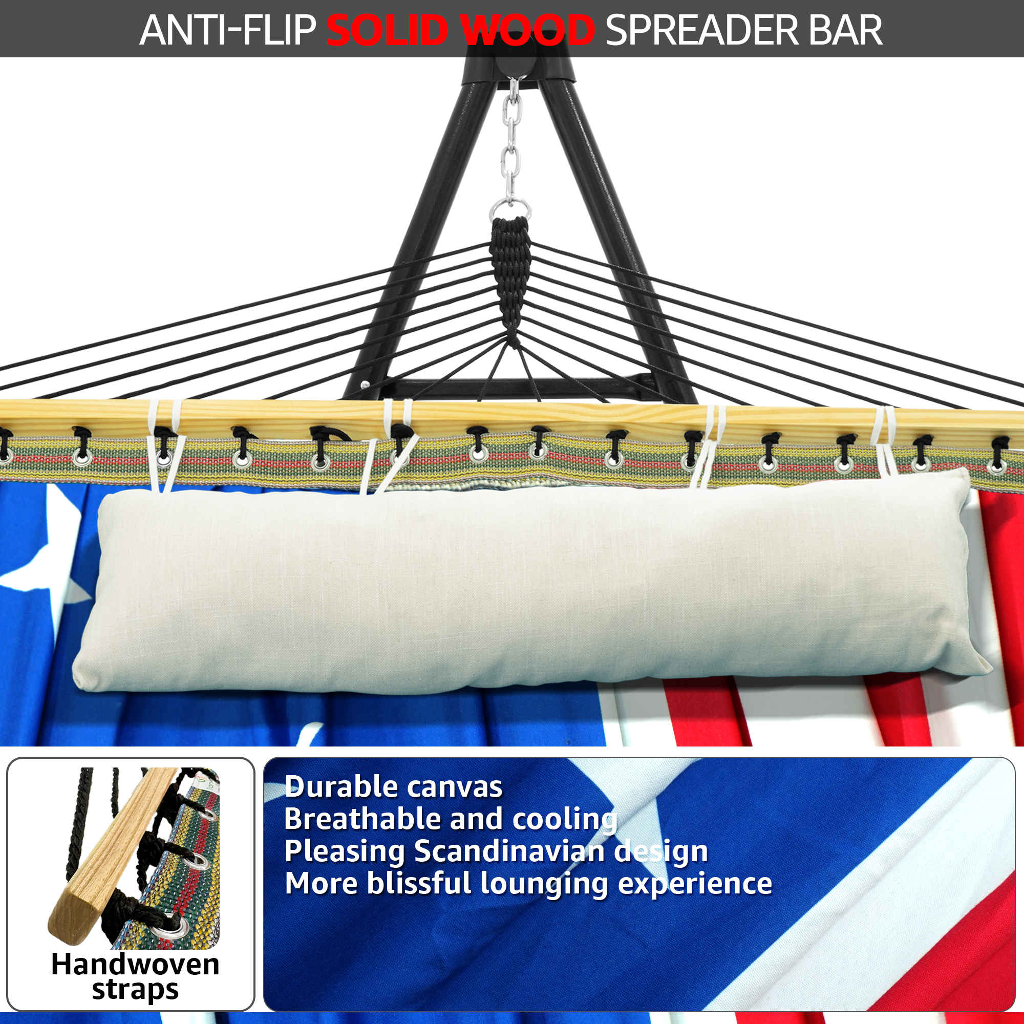 Canvas Hammock Stand