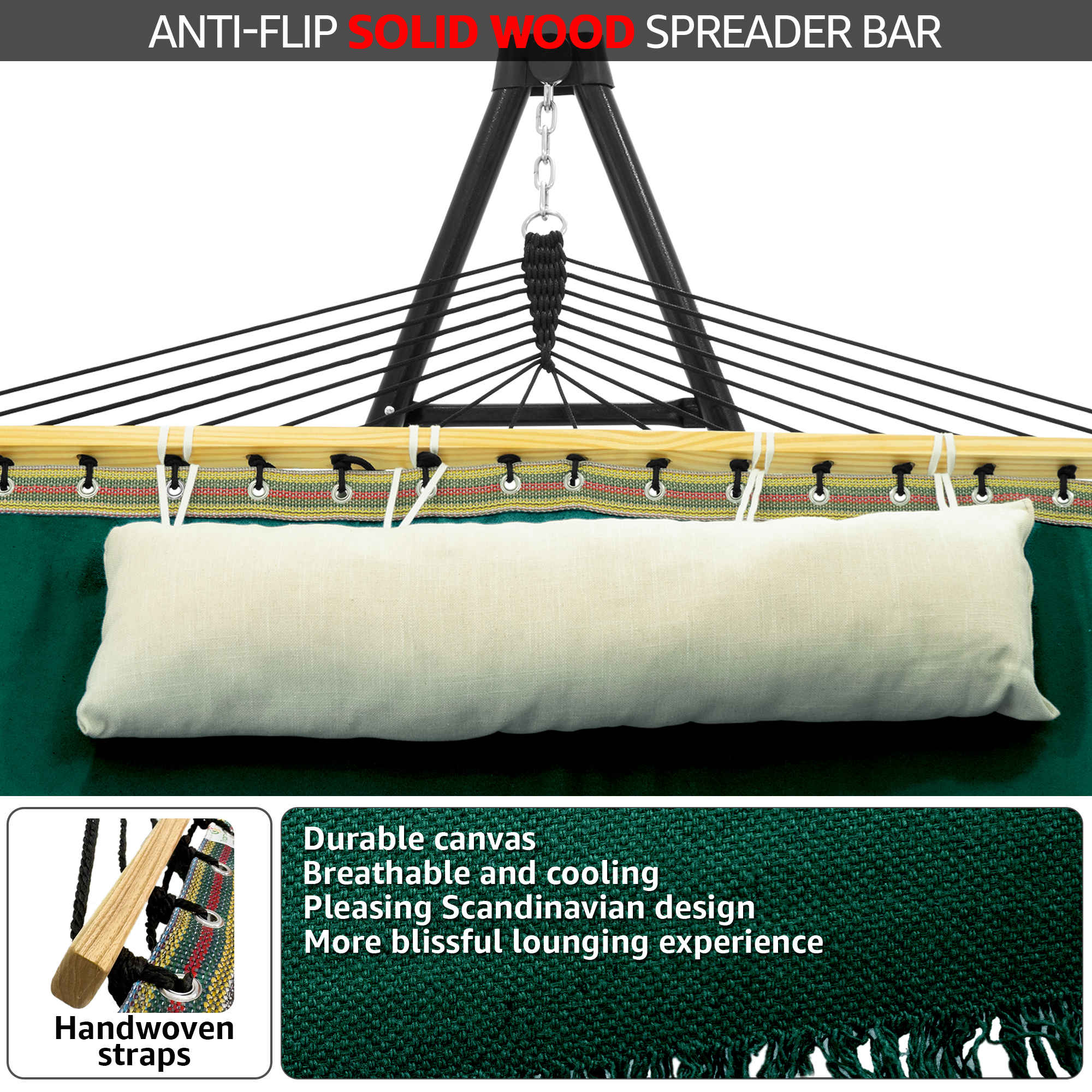 Canvas Hammock Stand