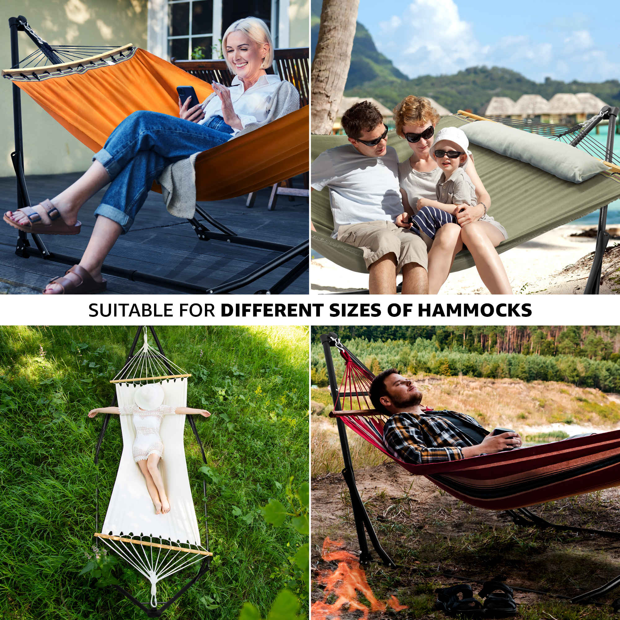 Canvas Hammock Stand