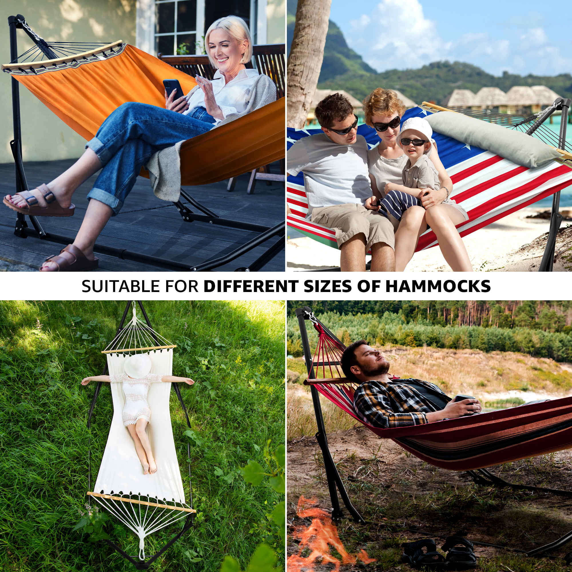 Canvas Hammock Stand