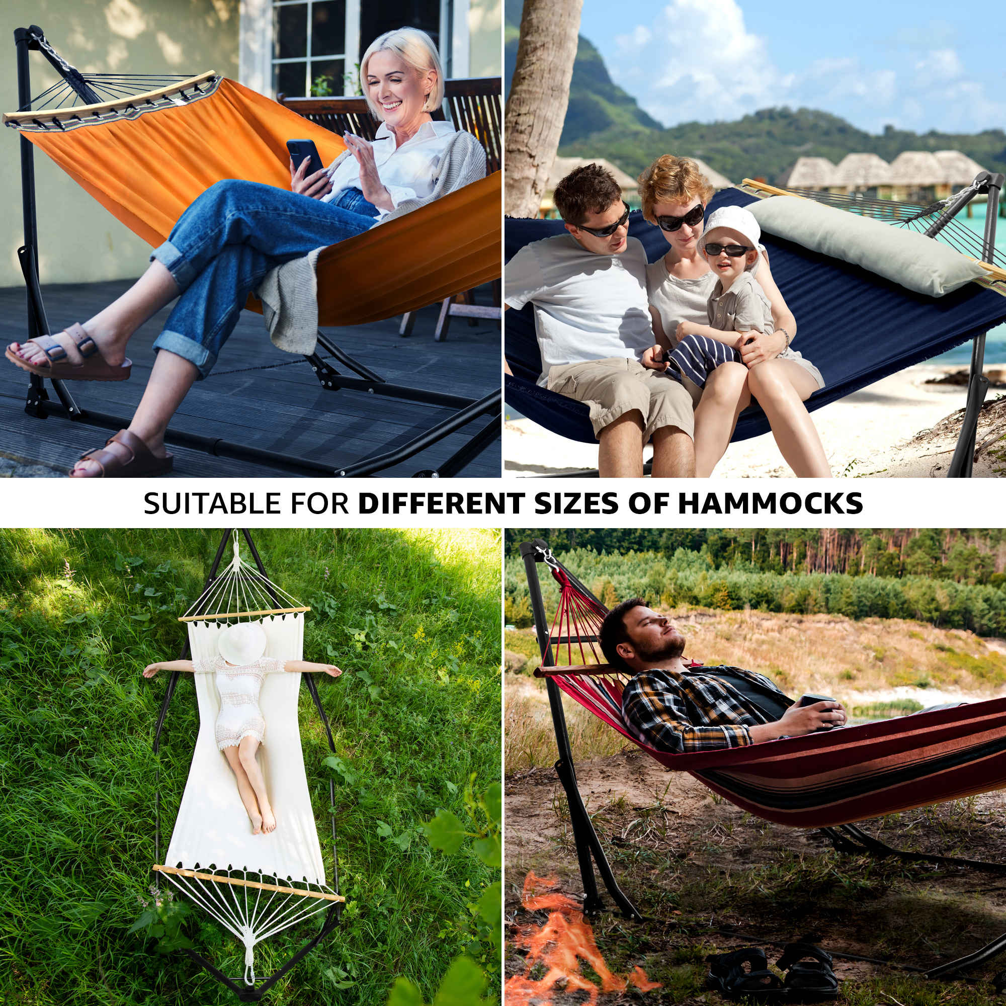 Canvas Hammock Stand