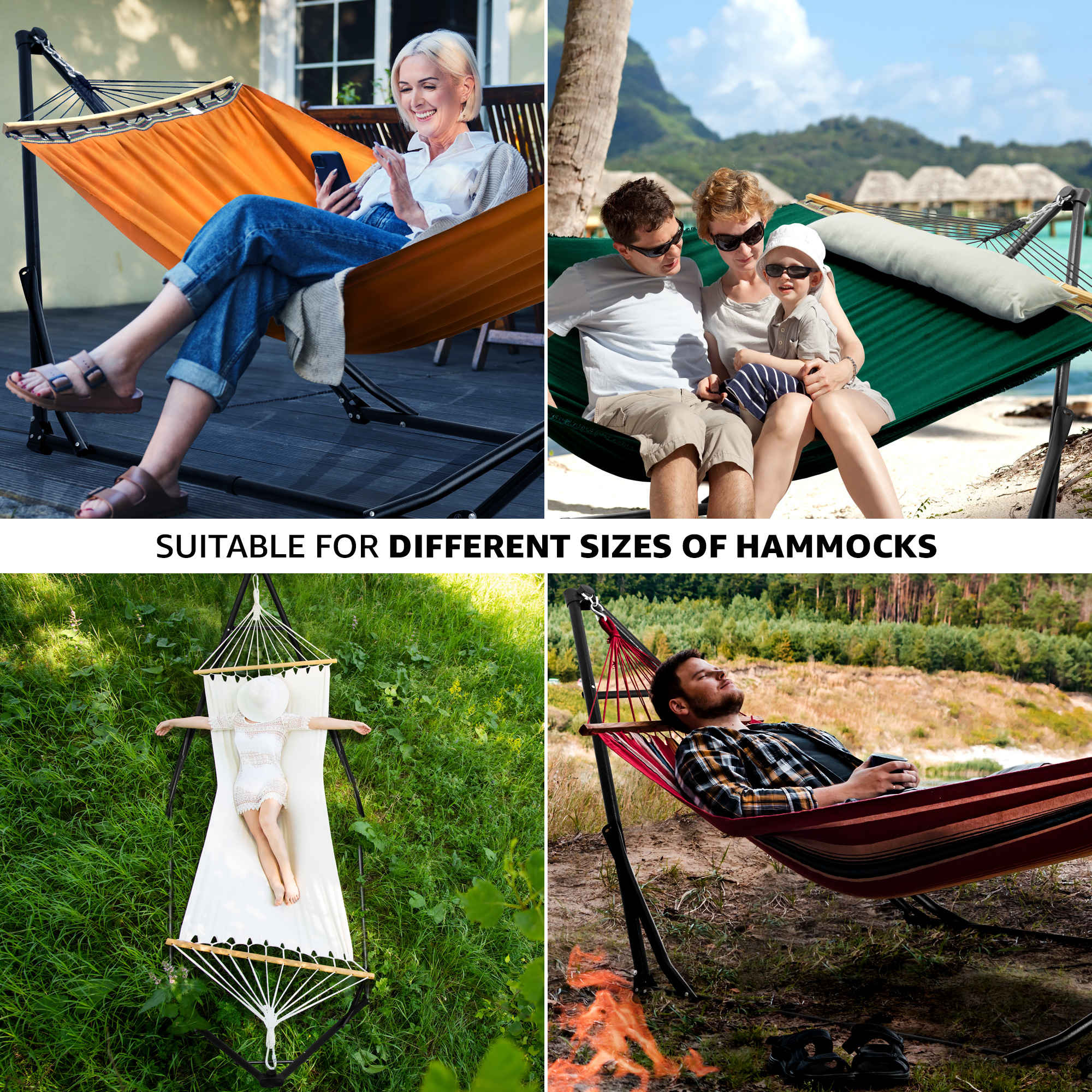 Canvas Hammock Stand