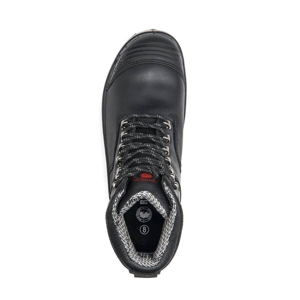 Zip-sided Steel Toe Leather Work Boots