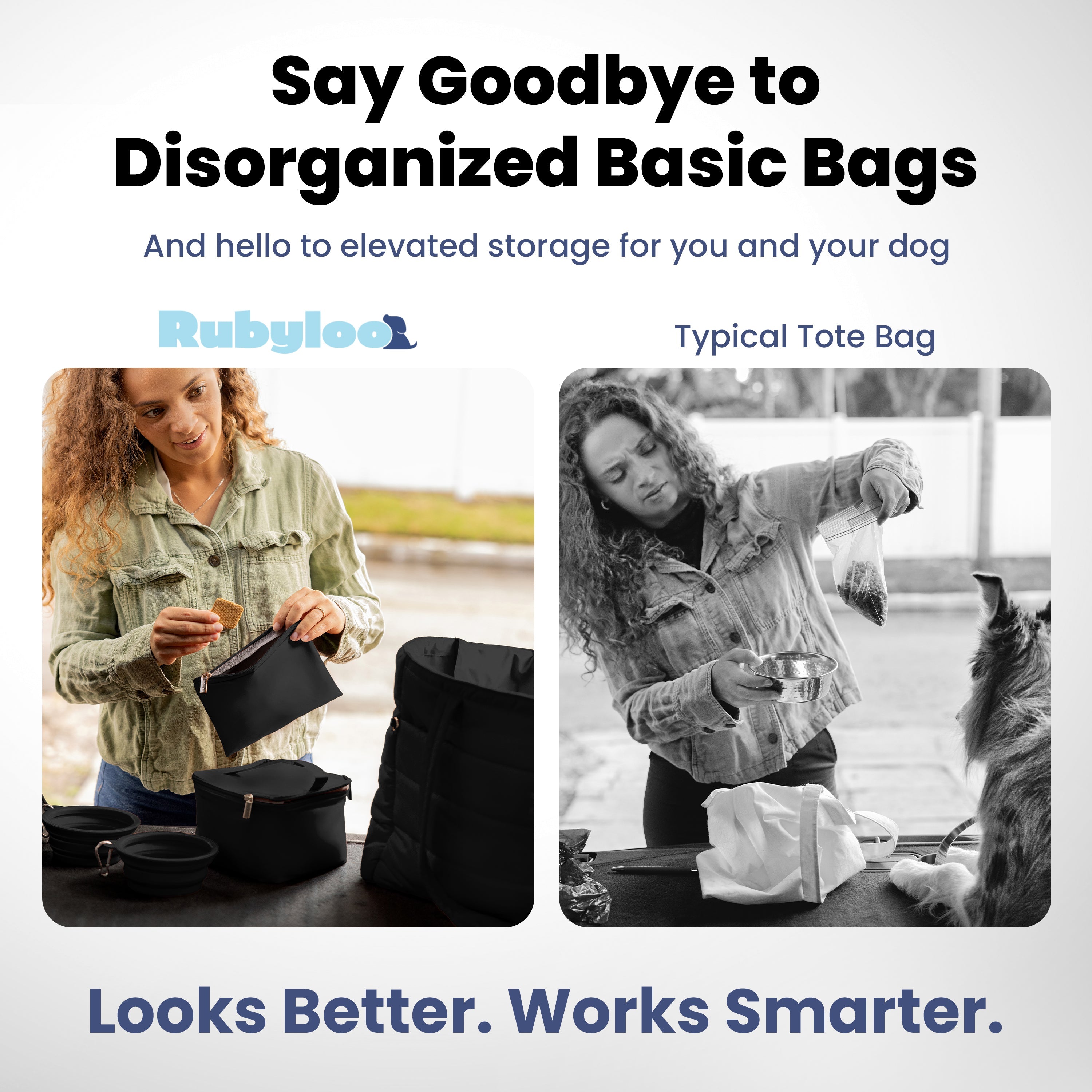 Puffer Dog Travel Bag