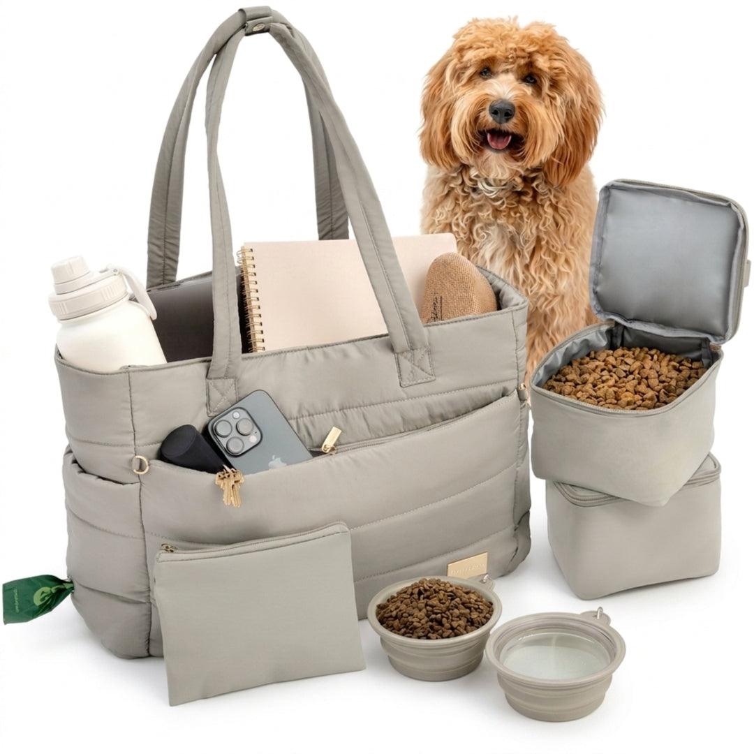 Puffer Dog Travel Bag