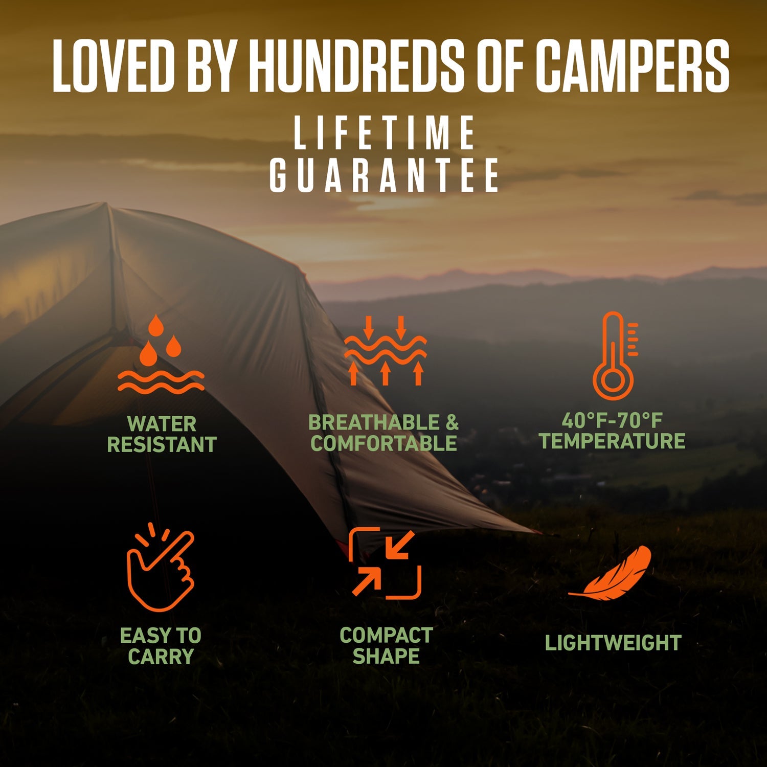 Sleeping Bag for Big / Tall Campers
