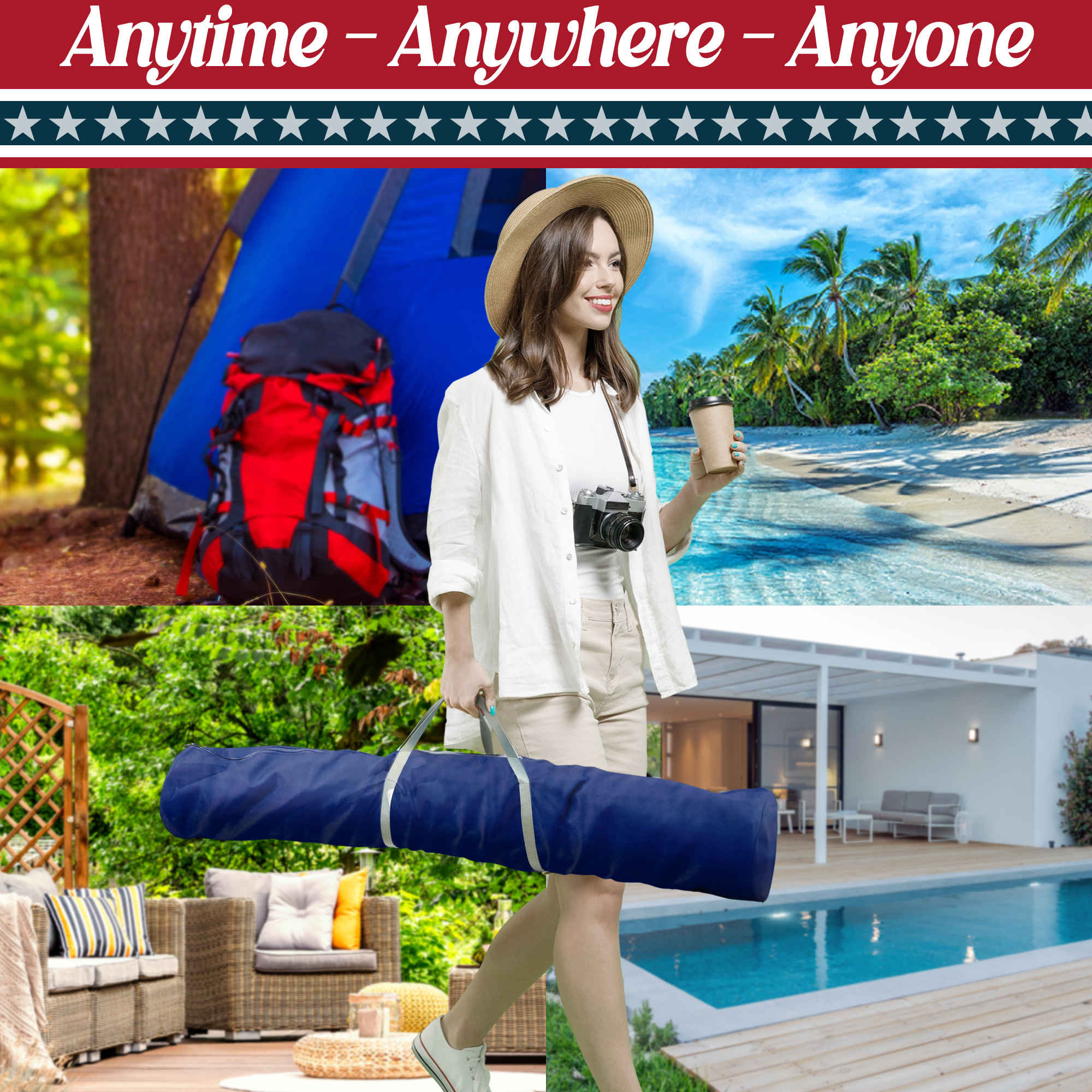 Collapsible Hammock Stand