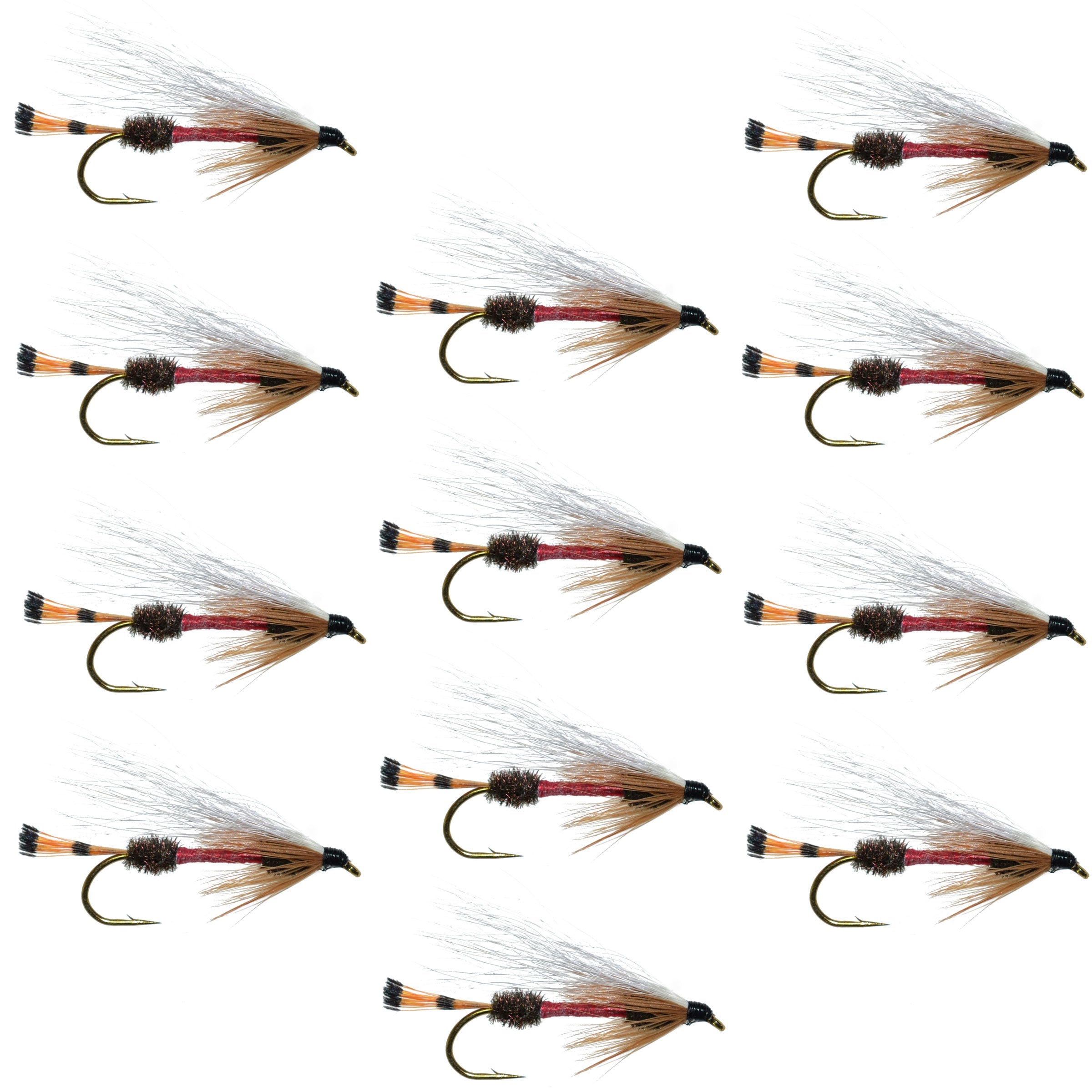 Bucktail Streamer Flies - Set of 12