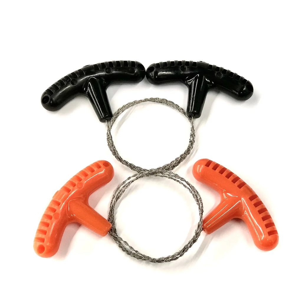 Portable Stainless Steel Wire Saw with Finger Handle