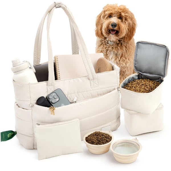 Puffer Dog Travel Bag