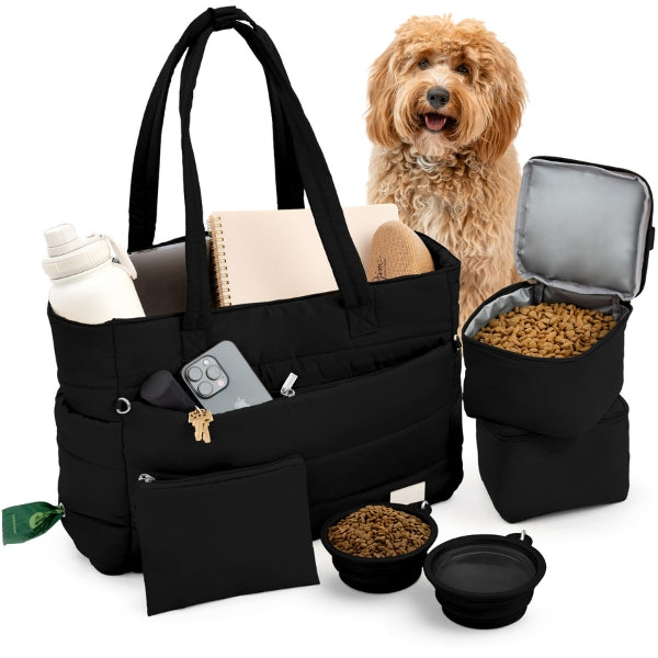 Puffer Dog Travel Bag