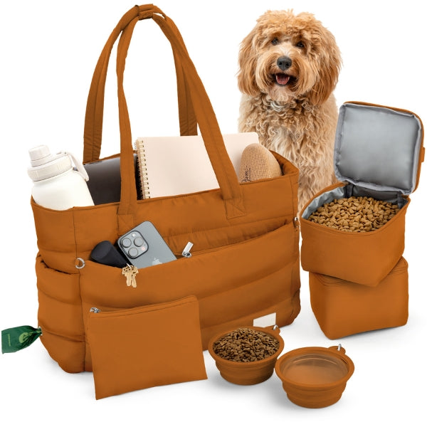 Puffer Dog Travel Bag