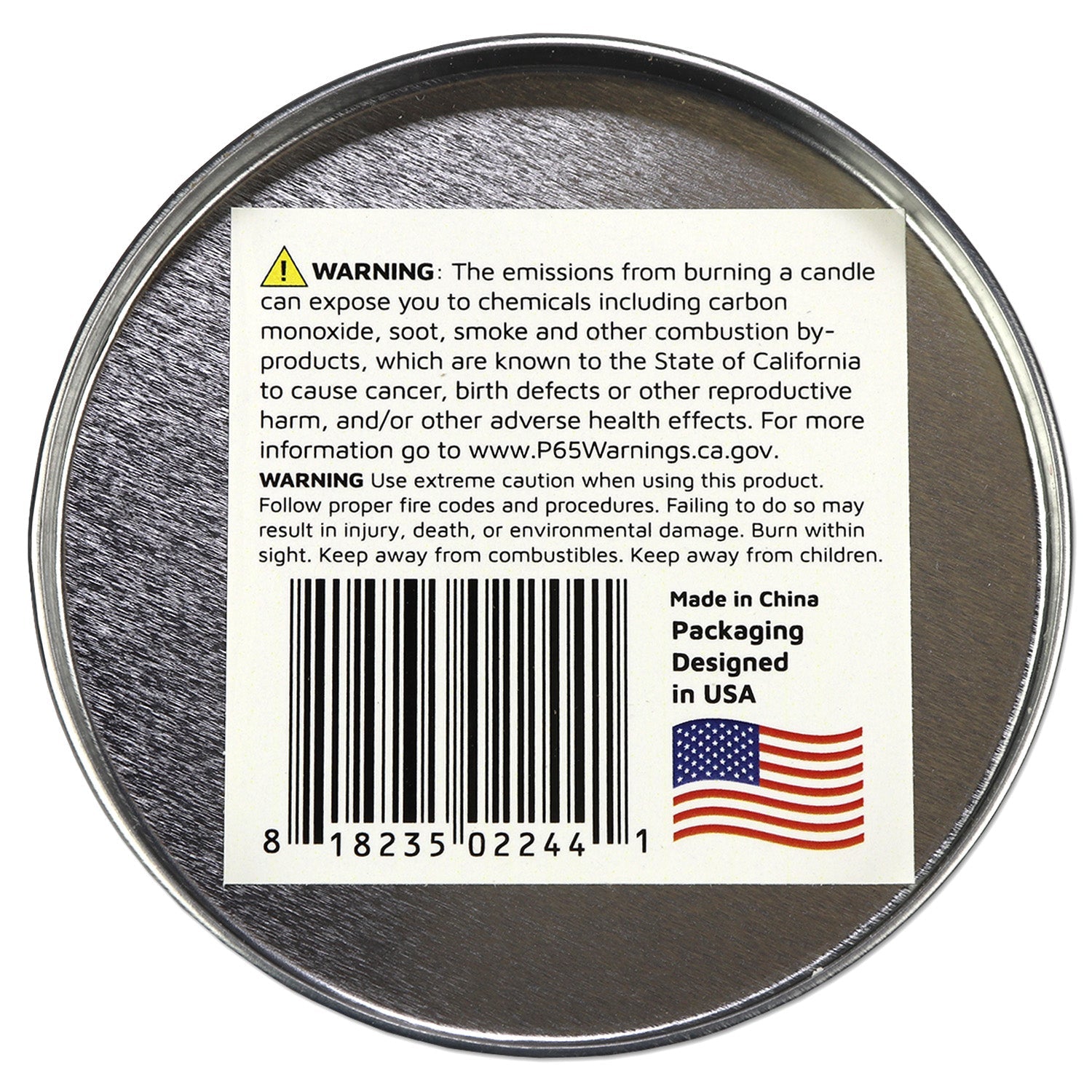 3-Wick 36-Hour Emergency Survival Candle