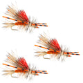 Orange Dry Flies