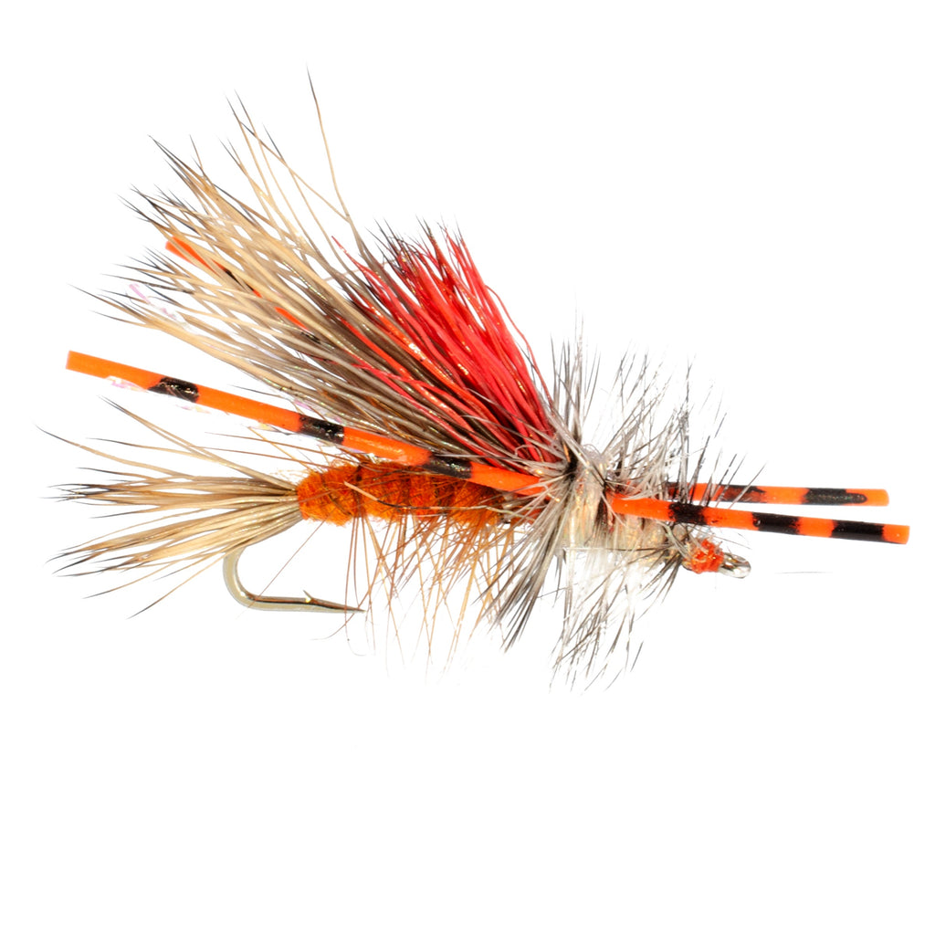 Orange Dry Flies