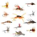 1 Dozen Trout Flies with Fly Box