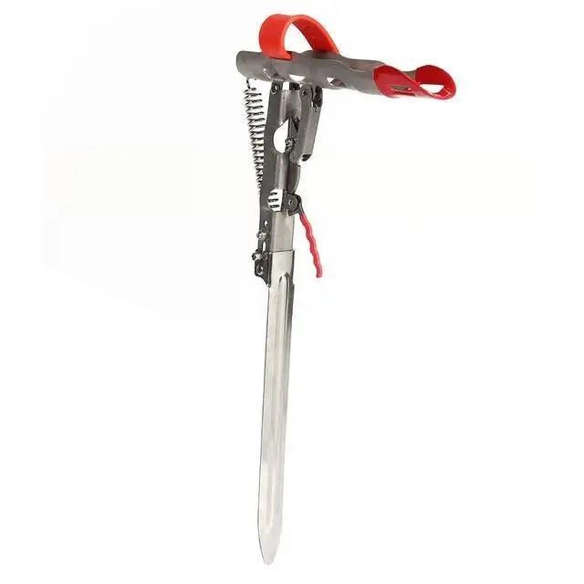Automatic Stainless Steel Fishing Double Spring Angle Pole
