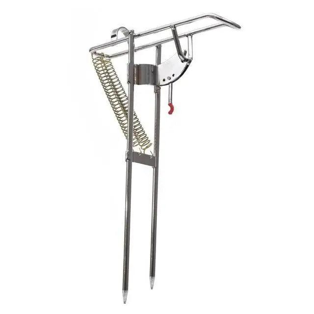 Automatic Stainless Steel Fishing Double Spring Angle Pole