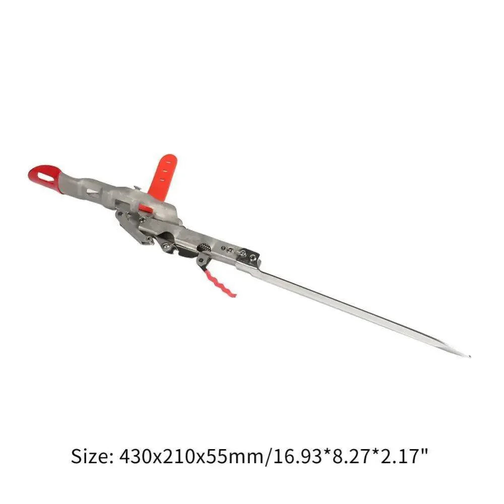 Automatic Stainless Steel Fishing Double Spring Angle Pole