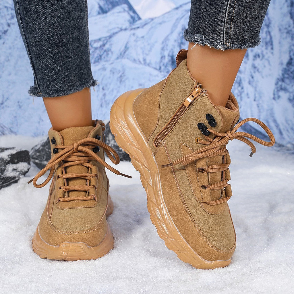 Fleece Lined Hiking Boots
