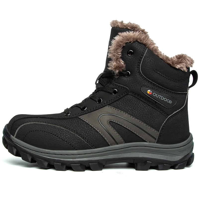 Cotton Shoes Velvet Hiking Boots