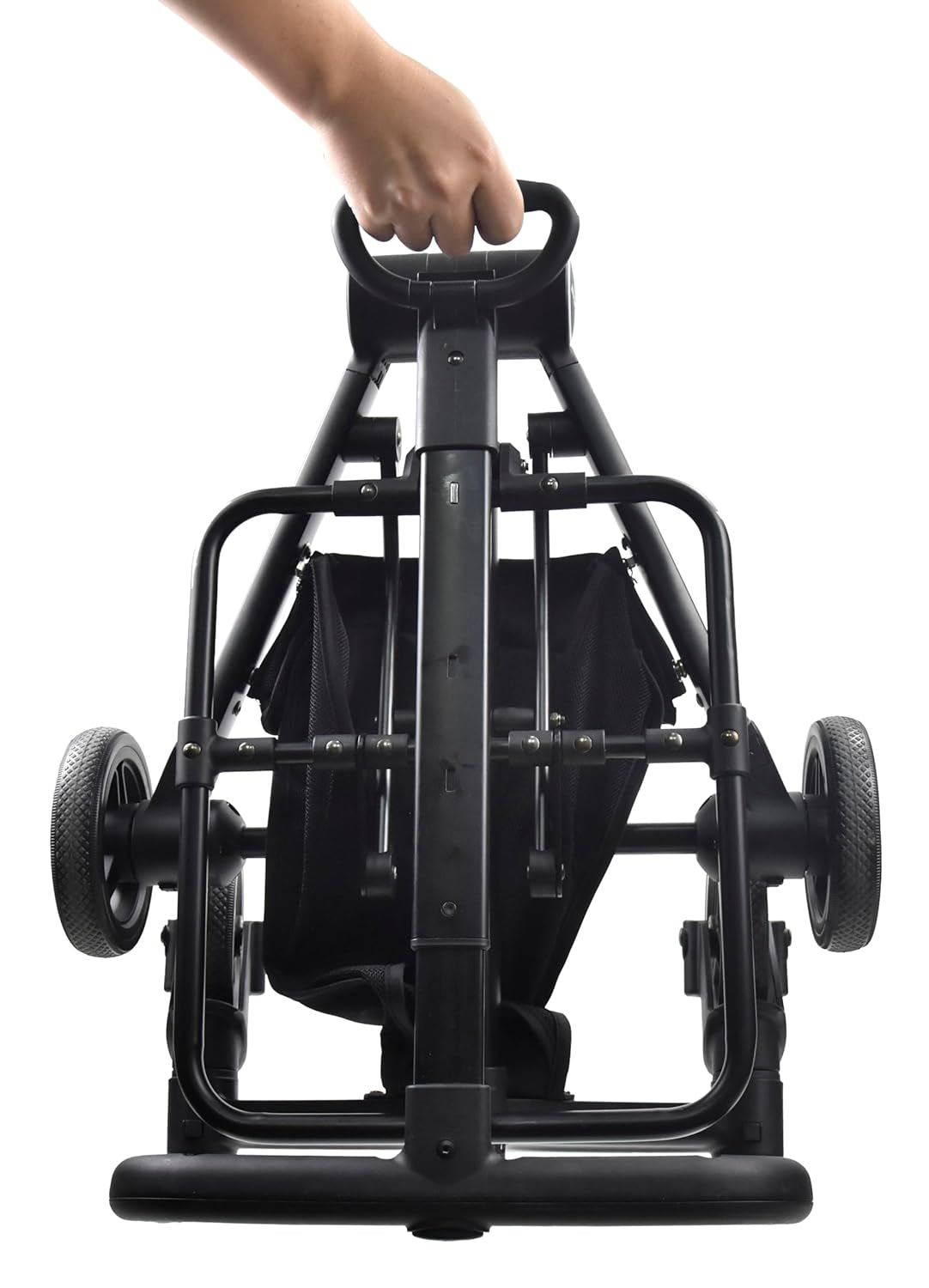 3 in 1 Pet Stroller Detachable Carrier Foldable 30lb