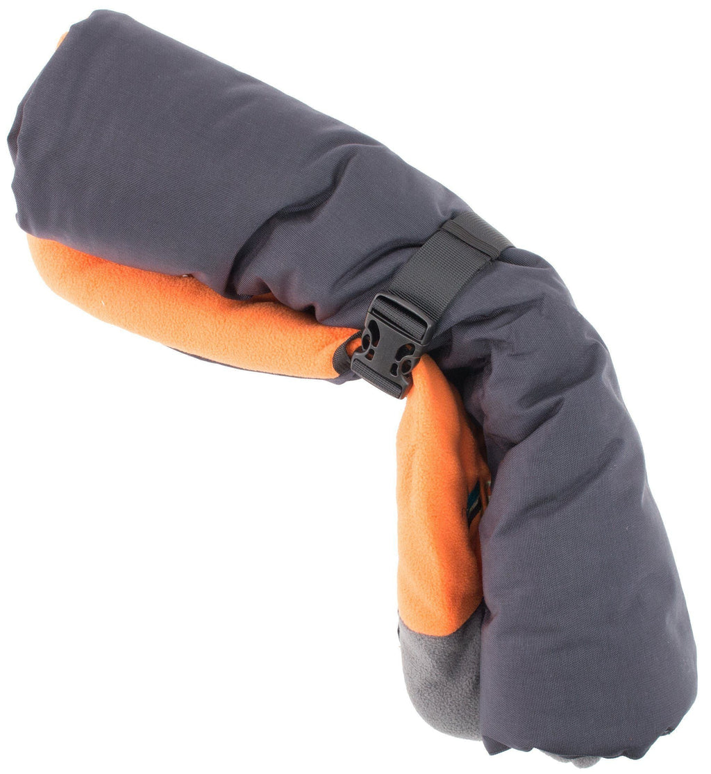 Reversible Nylon and Fleece Camping Dog Bed