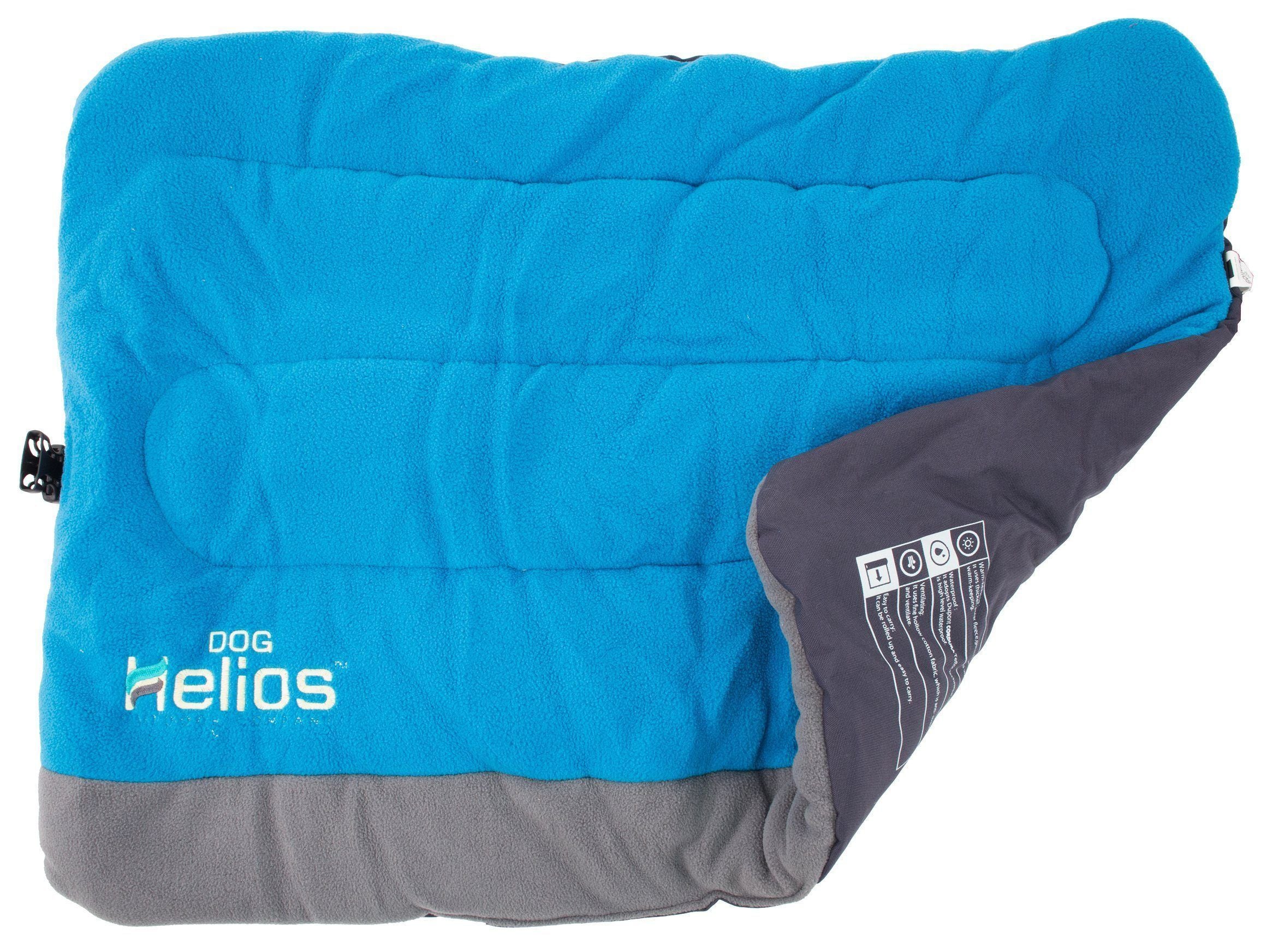 Reversible Nylon and Fleece Camping Dog Bed