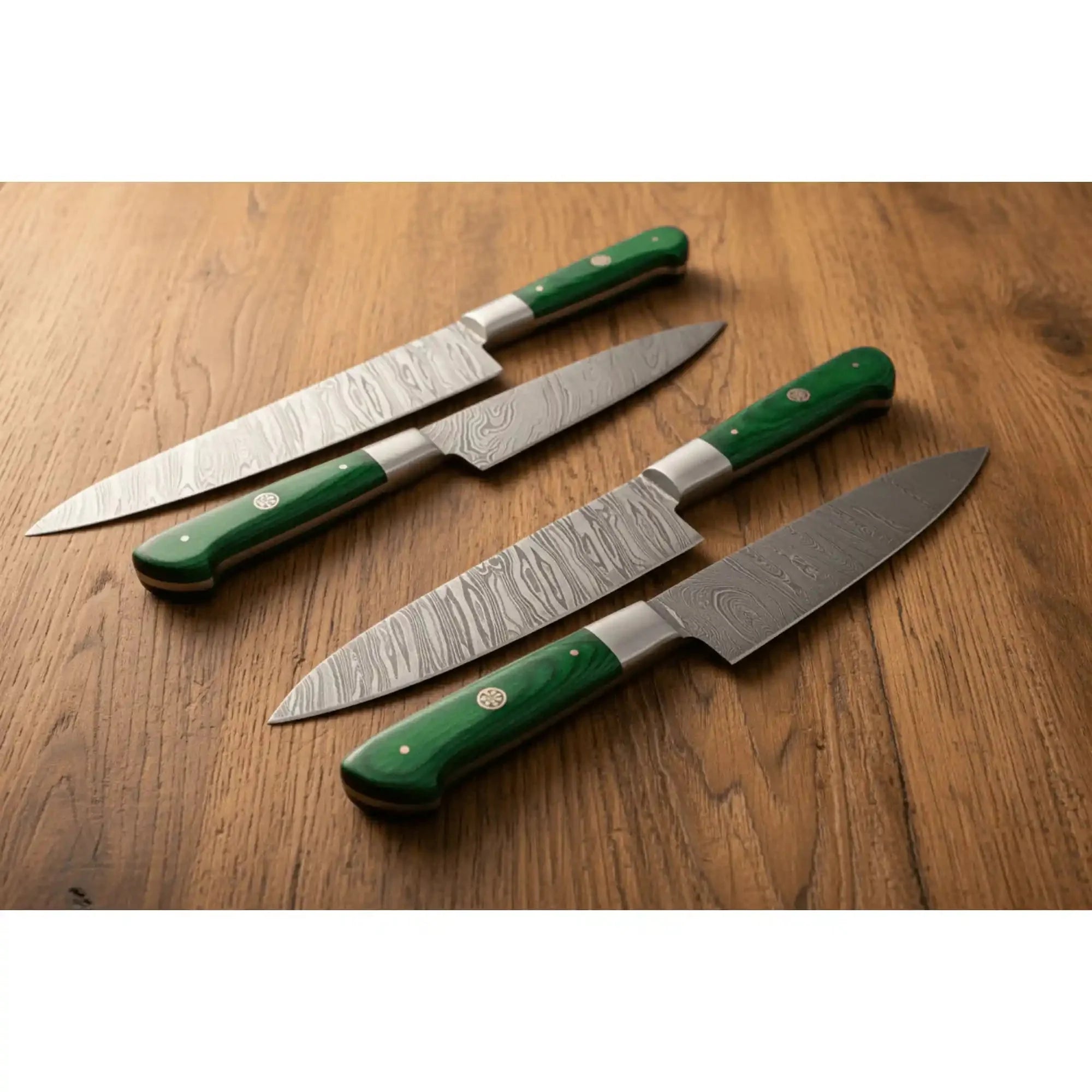 6-Piece Damascus Kitchen Knife Set