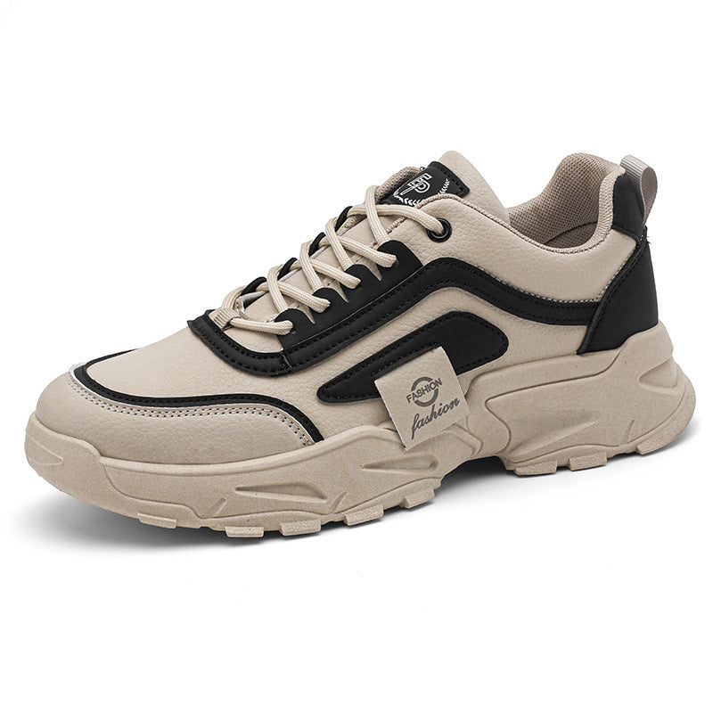 Outdoor hiking leather shoes