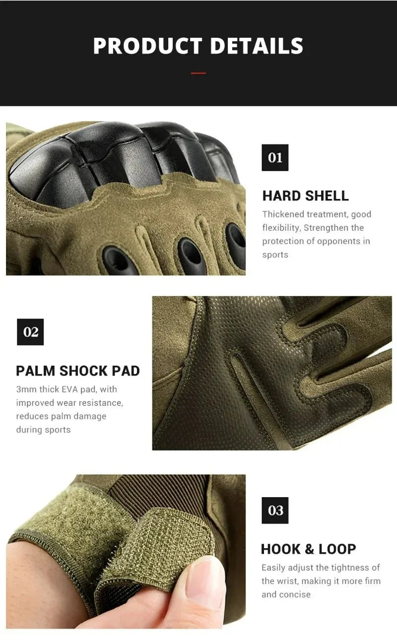 Cycling Hiking Rock Climbing Tactical Gloves
