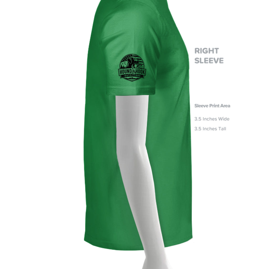 KELLY GREEN - N3142 - SLEEVE_RIGHT