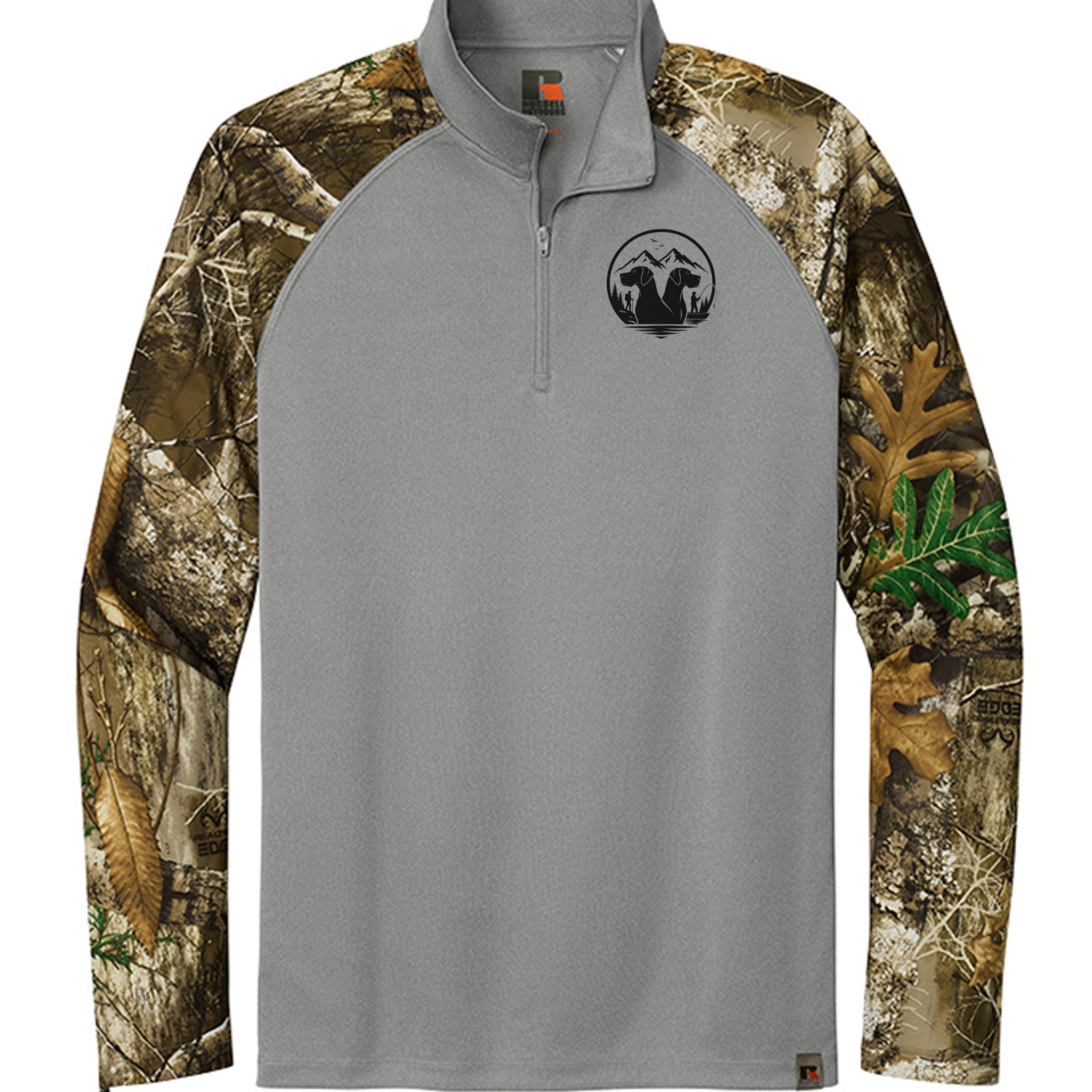 Grey Concrete Heather/ Realtree Edge - RU152 - FRONT