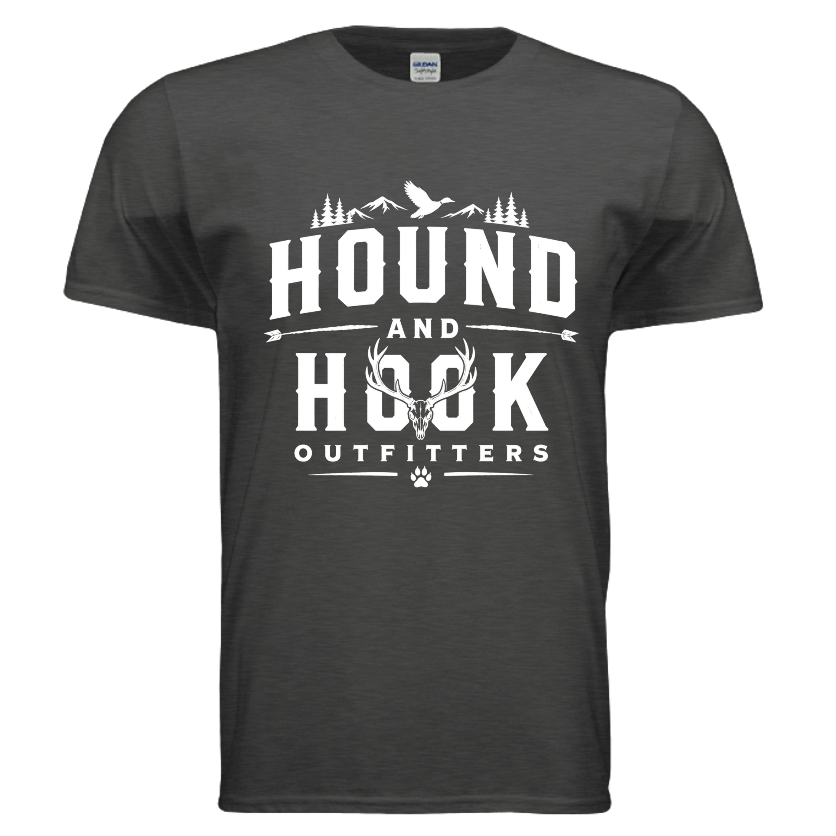 Heather Dark Grey - G640 - FRONT
