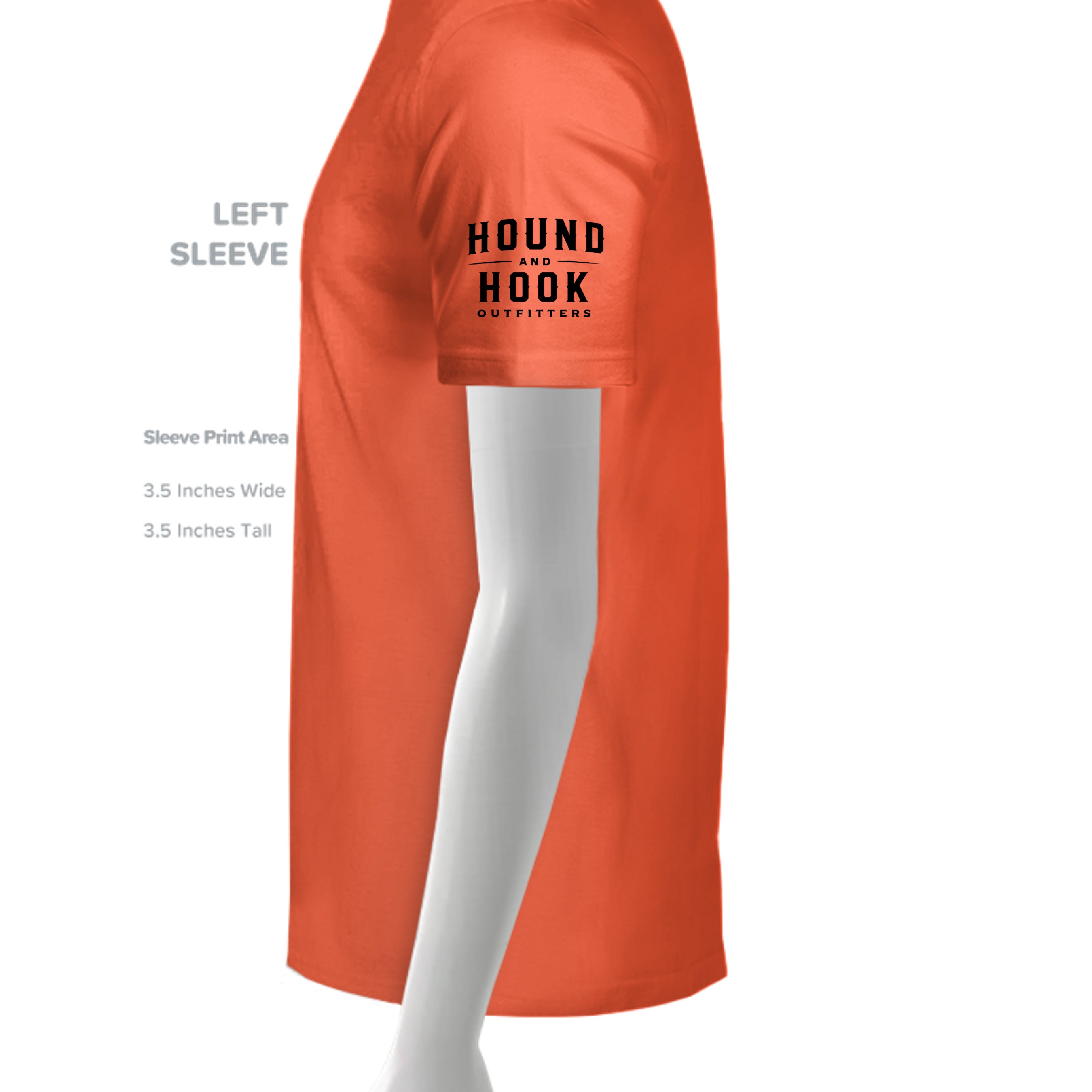 Neon Orange - LST340 - SLEEVE_LEFT