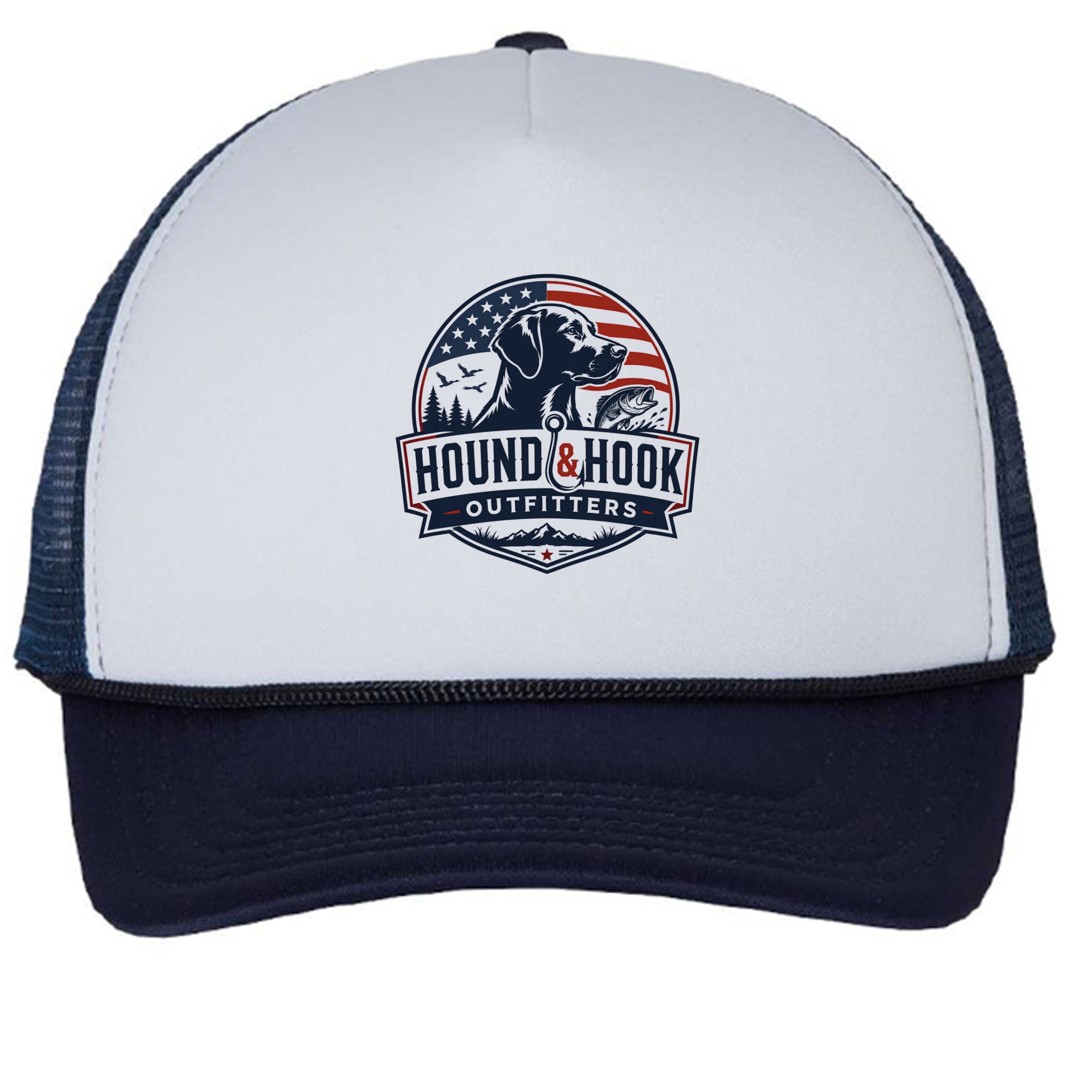 White/ Navy - VC700 - FRONT