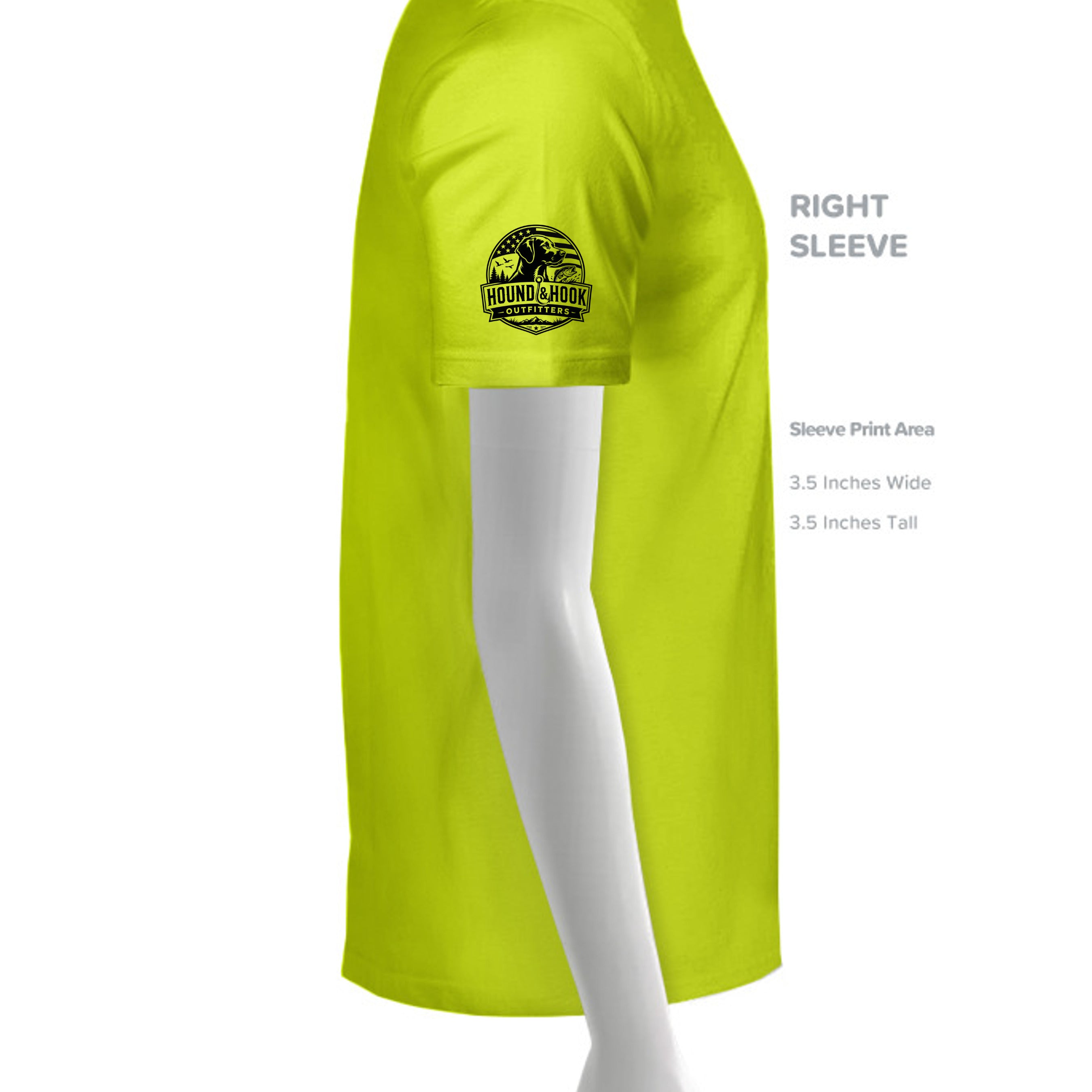 Safety Yellow - CS200 - SLEEVE_RIGHT