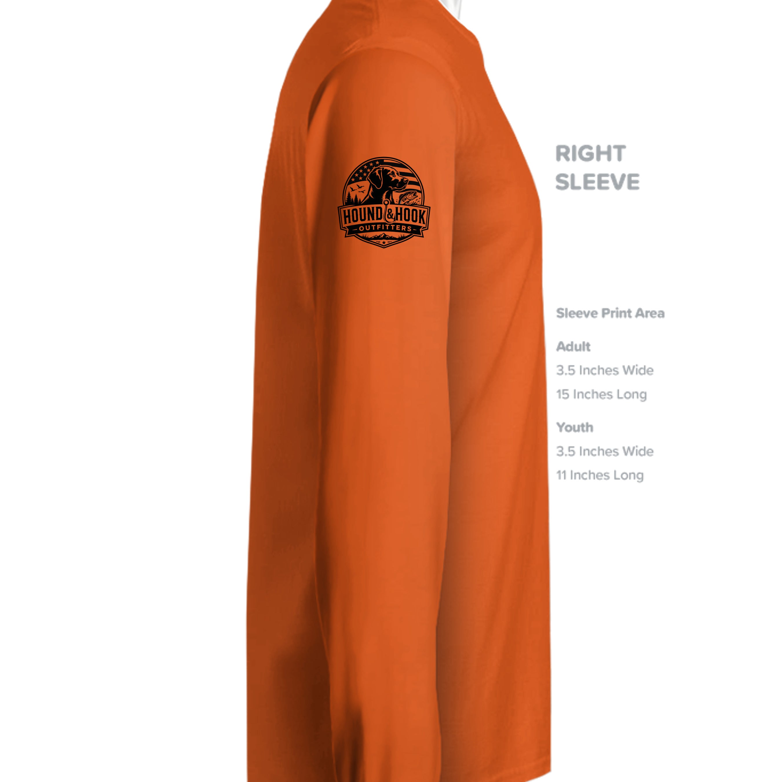 ATHLETIC ORANGE - N3165 - SLEEVE_RIGHT