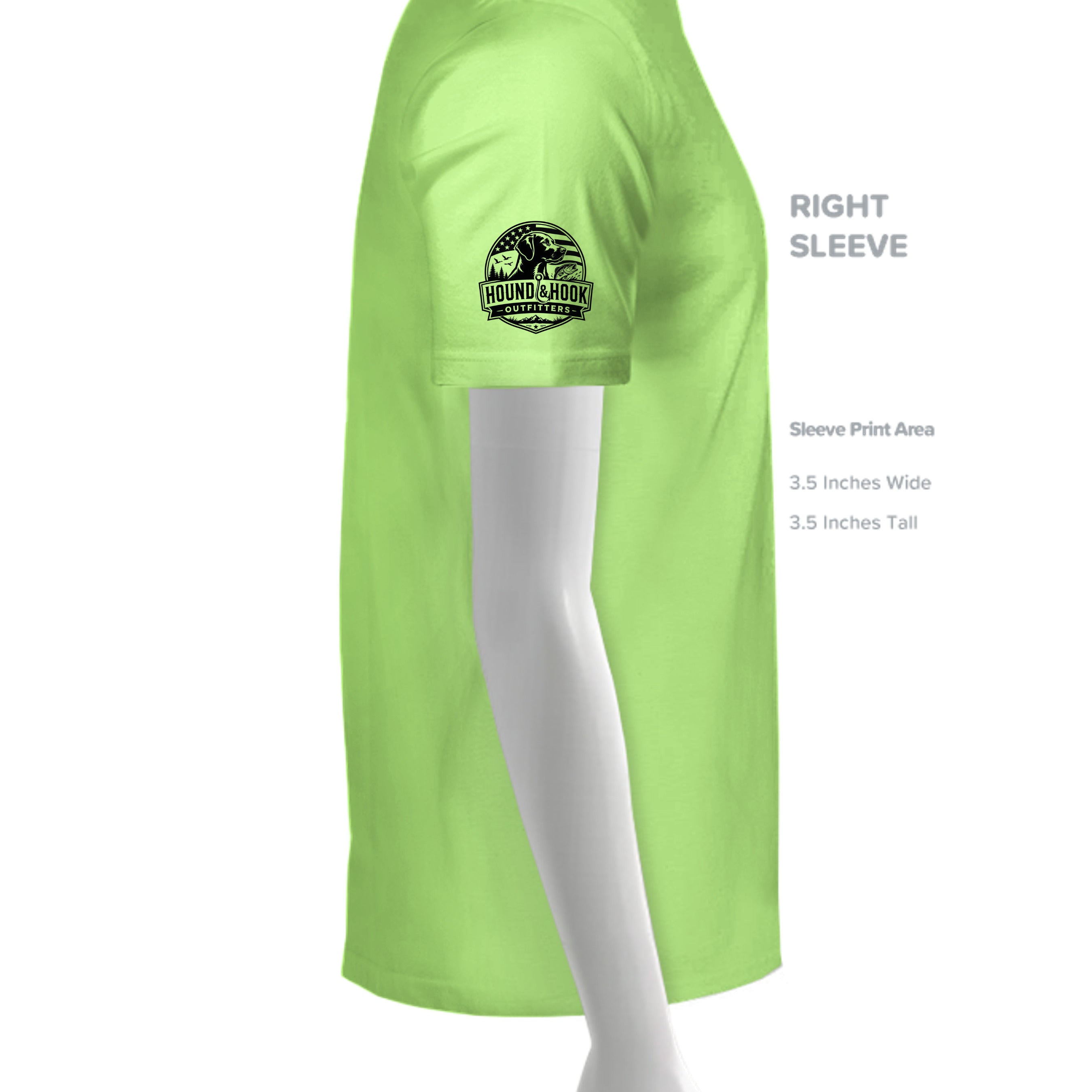 NEON GREEN - G500 - SLEEVE_RIGHT