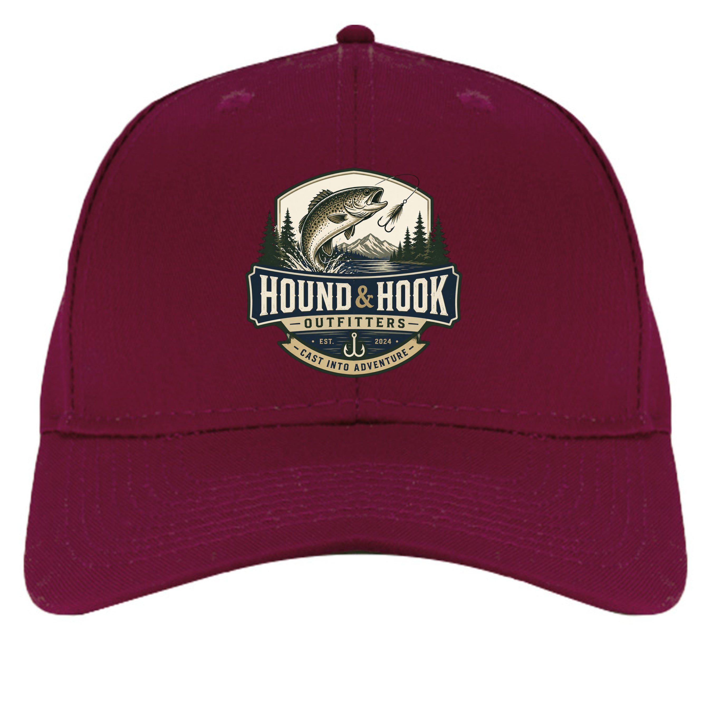 Burgundy - C608 - FRONT