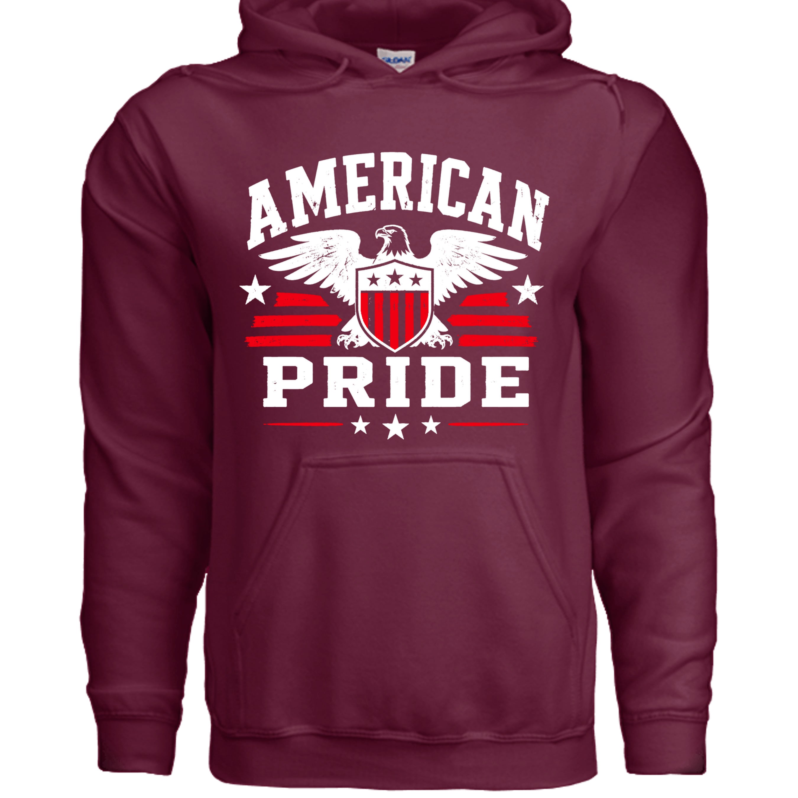 MAROON - G185 - FRONT