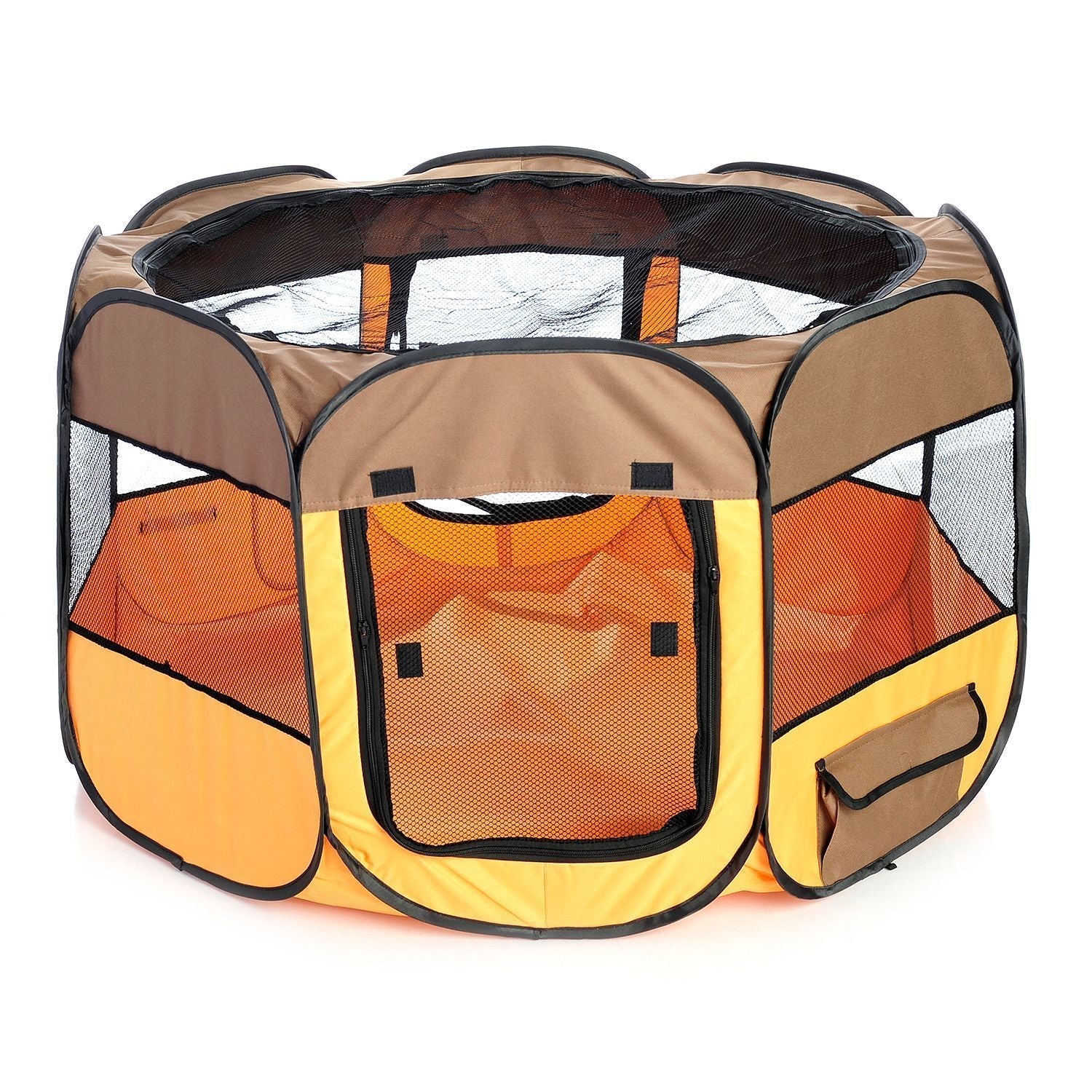 Folding Wire-Framed Collapsible Dog Playpen
